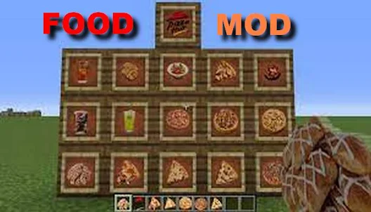 Food mod for minecraft