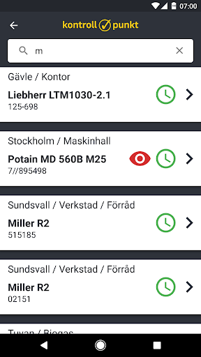 Kontrollpunkt Screen 2