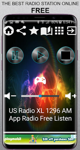 Android application US Radio XL 1296 AM Listen Onl screenshort