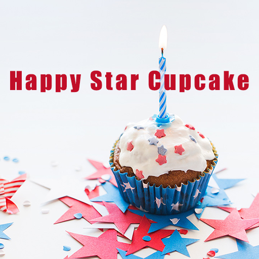 Happy Star Cupcake Theme logo