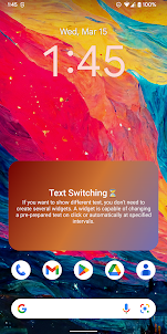 Sticky Notes text widget