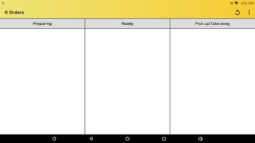 Android application BIG KDS screenshort