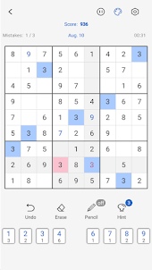 Sudoku - Tägliches Rätsel