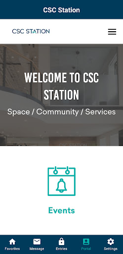 CSC Station App Screen 3