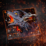 Bloody Scary Wolf Keyboard Theme icon