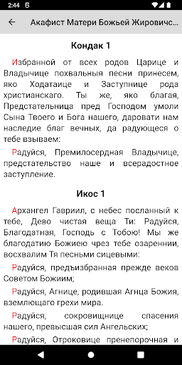Божья Матерь Жировицкая Screen 2
