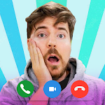 Cover Image of Download Call Mr Beast Video Prank  APK