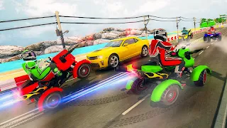 ATV Quad Bike Traffic Race - Screenshot 1