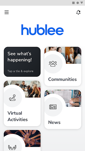 Android application Hublee screenshort