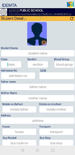 Android application IDEMTA ID Card screenshort