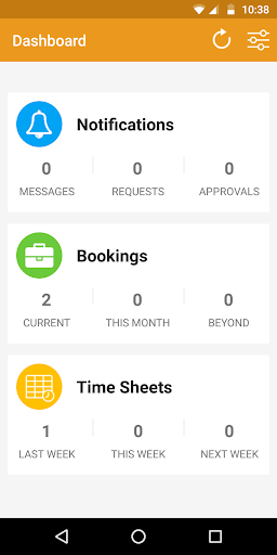 Android application R2 Labor Crew Portal screenshort