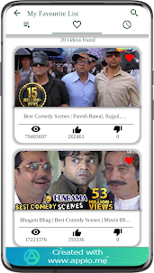 Bollywood Comedy Video App