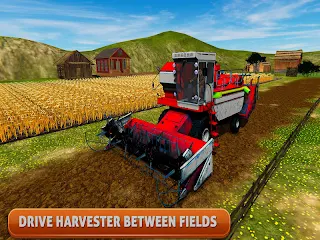 Real Farm Harvester 3D - Screenshot 1