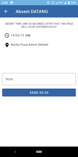 Presensi Siswa - AdminSekolah Screen 3