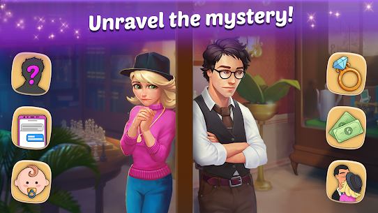 Family Hotel love & Match 3 v2.51 Mod Apk (Unlimited Hints/Unlimited Money) Free For Android 4