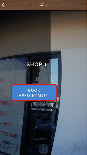 All-Starz Barber & Beauty Screen 2
