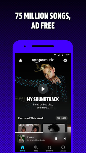 Amazon Music: Stream and Discover Songs & Podcasts screenshots 1