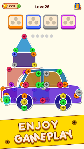 Unscrew Nuts: Pin Jam Puzzle screenshot 5
