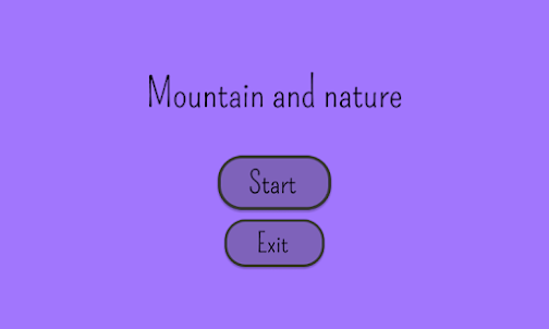 Mountain and nature