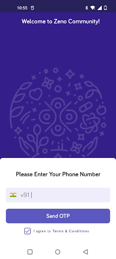 Android application Zeno Community screenshort