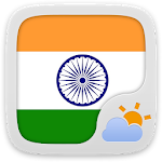 Cover Image of डाउनलोड Hindi Language GO Weather EX 1.1 APK