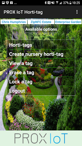 PROX IOT Hort-tag Screen 3