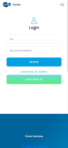EMS Saúde Screen 2