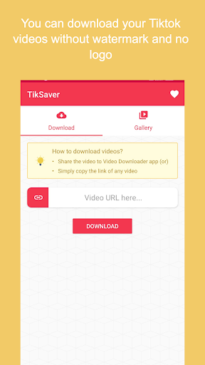 Android application TT Video Downloader SSSTIK screenshort