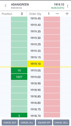 Kalpataru Share Trading Screen 3