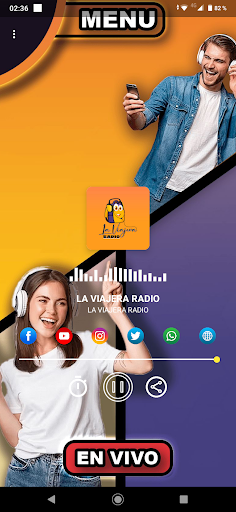 LA VIAJERA RADIO Screen 2