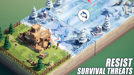 Tapscape Survival 2.1.60 APK + Mod (Remove ads / Mod speed) for Android