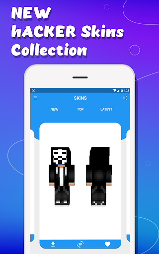 Android application Hacker Skins screenshort