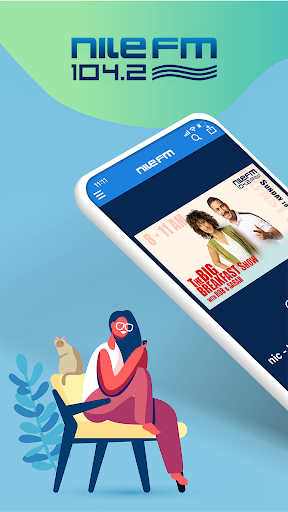 Android application Nile FM Radio. screenshort