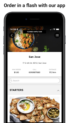Android application One Stop Kitchen screenshort