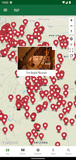 Android application Intermountain Histories screenshort
