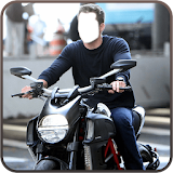 Man Moto Photo Suit icon
