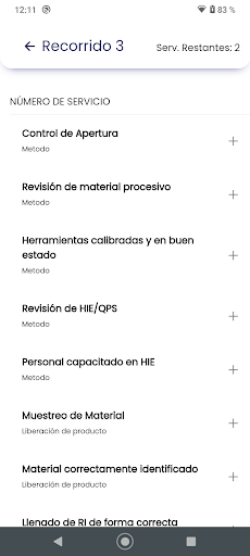 Android application Autocontrol MexQ screenshort