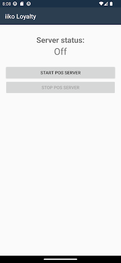 Android application iikoLoyalty screenshort