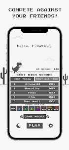 dinosaur games - no wifi games