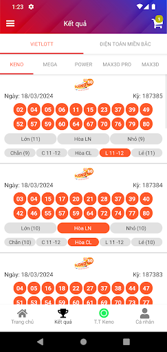 iLOTO - Xổ số miền Bắc Screen 3