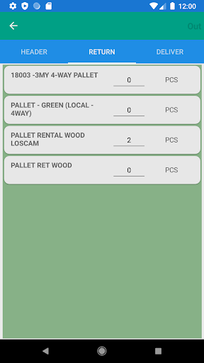 Asoft Pallet Entry Screen 3