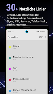 PowerLine: Status Bar meters Screenshot