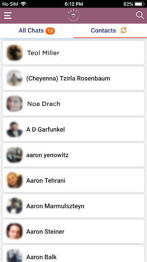 Android application AdoptaShadchan screenshort