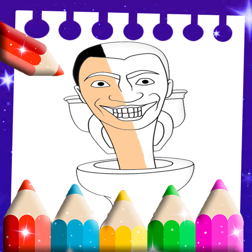 Skibidi Toilet Coloring Book