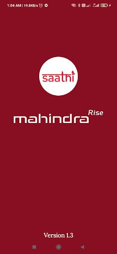 Android application Mahindra Saathi screenshort