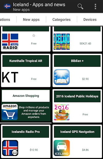 Icelandic apps and games Screen 2