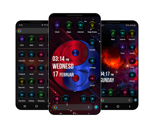 Android application 3D Theme screenshort