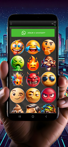 StickerMedia:Emojis HD y Memes Screen 2