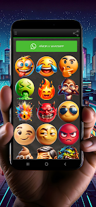 StickerMedia:Emojis 4k y Memes