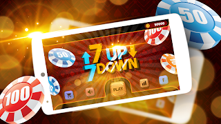 7 Up & 7 Down Poker Game - Screenshot 1